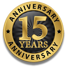 Celebrating 15 Years in Business!